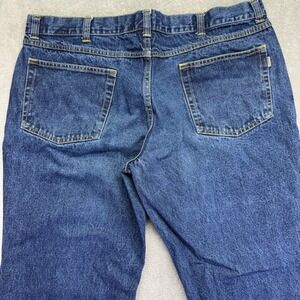 Red Head Brand Co Mens Jeans 42x30 Dark Wash Straight Fit Denim Pants